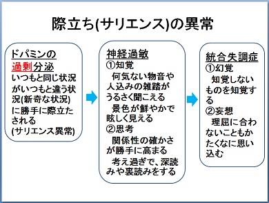 サリエンスの異常